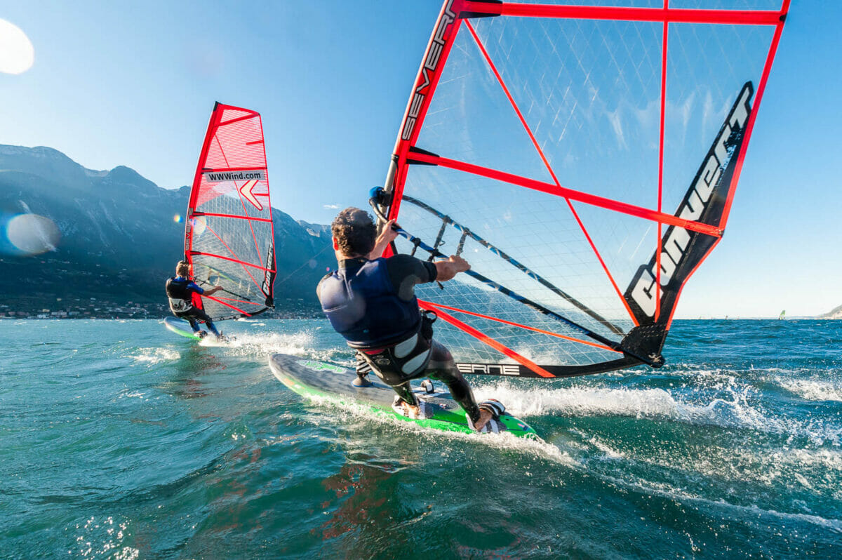 windsurf al lago di garda