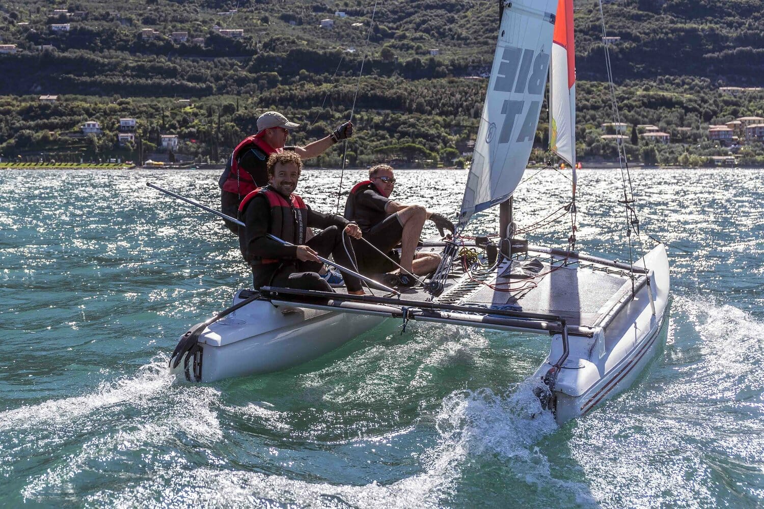 lake garda catamaran